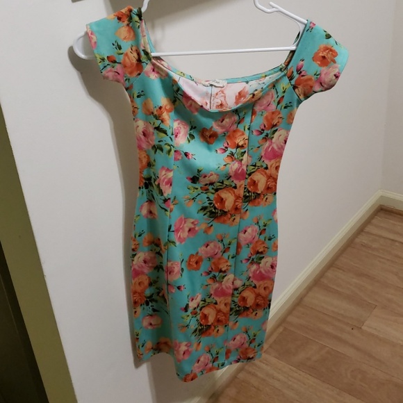 Floral multicolored dress - Picture 1 of 2
